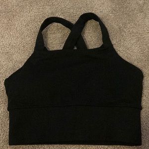 KYODAN Women’s Size XS Black Crisscross Padded Sports Bra Top